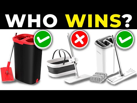 TOP 5 BEST FLAT FLOOR MOP BUCKET SETS 2026 | Best Value MOPS on AMAZON
