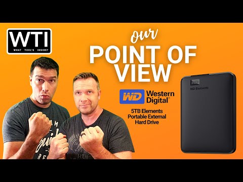 Western Digital 5TB Elements External Hard Drive - WTI product video review