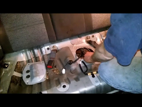 Ford Escort ZX2 Mercury Tracer fuel pump replacement. Part 1