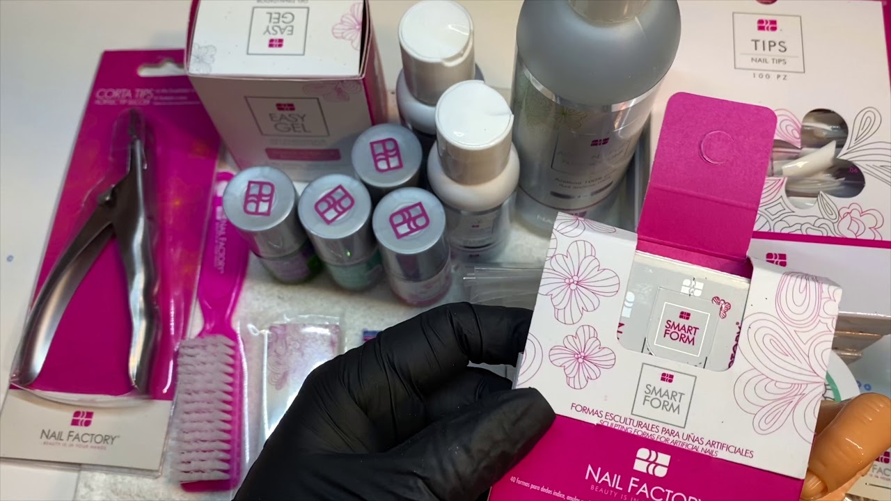 Kit básico para aplicación uñas acrílicas 2020