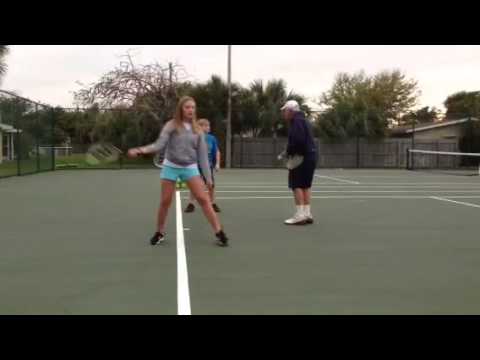 skyler tennis lesson