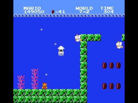 Super Mario Bros. - Walkthrough [Part 29 - World 7-2]