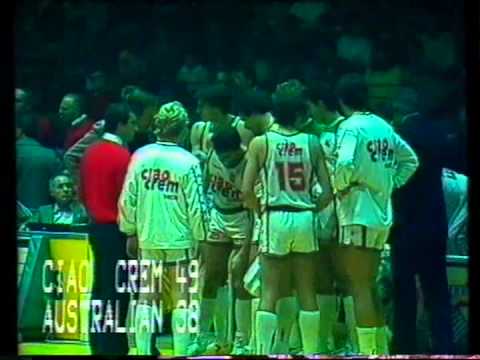 Ciao Crem Varese vs Australian Udine 1985