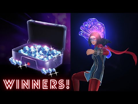 Just the coupon winners from august (2nd part lol) - Marvel Future Fight