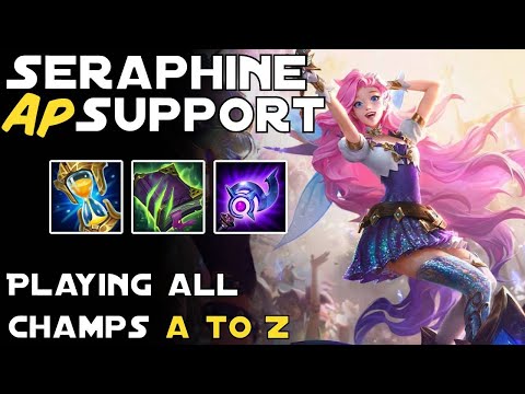 DOES SERAPHINE FULL AP SUPPORT WORK? - League of Legends - Season 12 -  Round 1