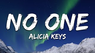 Alicia Keys - No One (Lyrics)