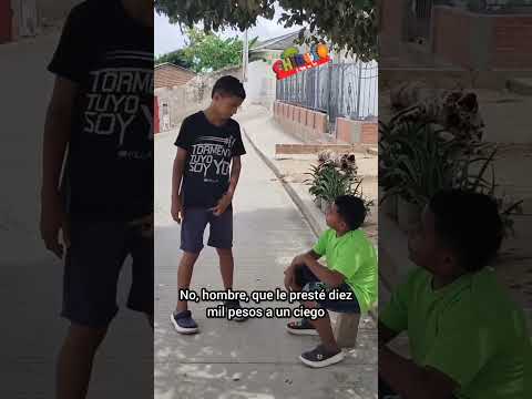 El ciego 🥸 #viralshorts #humor #parody