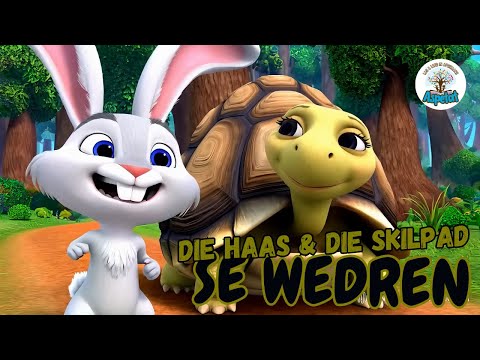 Die Haas en die Skilpad se Wedren | AFRIKAANS FAIRY TALES | Sprokies | Stories | Kinders
