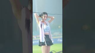 雅英綁頭髮的時候真的是豪香❤️ #cheerleader #台湾チア #치어리더 #baseball #美女 #fancam #李雅英 #이아영 #富邦angels #富邦悍將