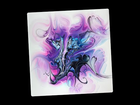 (368) Modified Bloom ~ A Technique Just For You ~ Acrylic Pouring