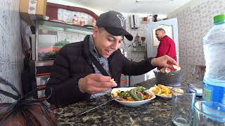 A Meal in Tunis's Most Dangerous Neighborhood 🇹🇳 | 2$عجة إسكالوب
