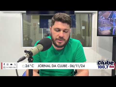 Jornal da Clube - 06/11/24 - Edição do Almoço