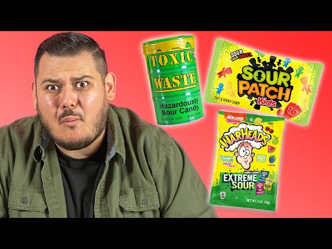 I Rank the Most SOUR Candy