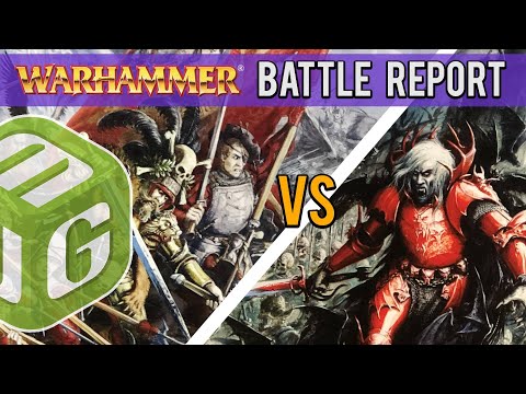 Empire vs Vampire Counts Warhammer Fantasy Battle Report Ep 37