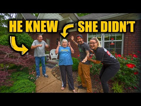 SURPRISED A Super Fan At Her HOUSE!!