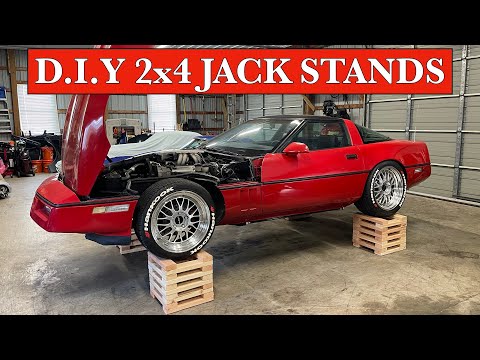 D.I.Y 2x4 Jack Stands for Cars..