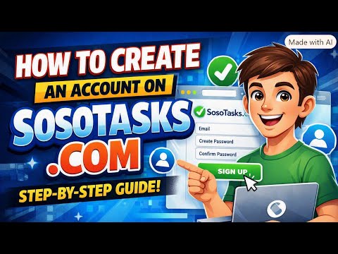 How to register on SosoTasks