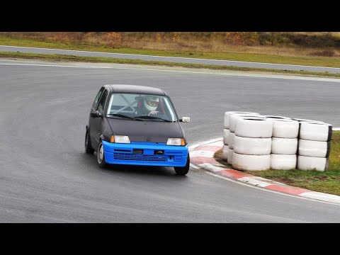 Szymon Hamelka, Fiat Cinquecento - V SuperOES Tor Poznań - 05.11.2022