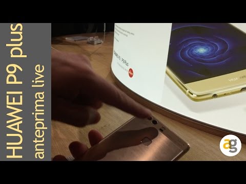 Huawei P9 plus live da Londra
