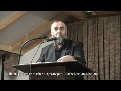Italiani i cili vdes në moshën 33 vjeçare por... - Hoxhë Mazllam Mazllami