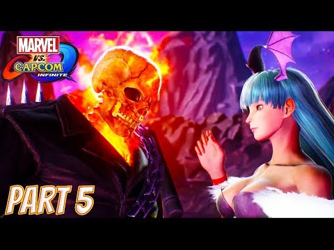 Marvel vs Capcom Infinite Story Part 5: Dark Kingdom Soul Stone (Ghost Rider, Morrigan, Dr Strange)