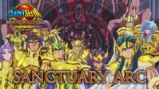 vidéo Saint Seiya Brave Soldiers - PS3 - Sanctuary Arc (Trailer)