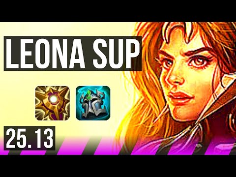 LEONA & Zeri vs SORAKA & Caitlyn (SUP) | KR Master | 25.13