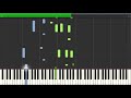Elliott Smith - Miss Misery Piano (Synthesia)