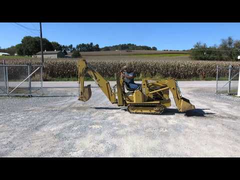 Magnatrac Hydro 5000 Crawler Tractor Loader Backhoe, 400 Hours, MCGREW EQUIPMENT