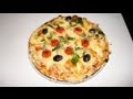 Pizza au poulet mozzarella 