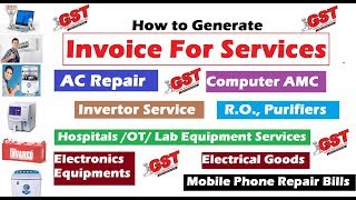 Chapter-14 : Invoice For Services