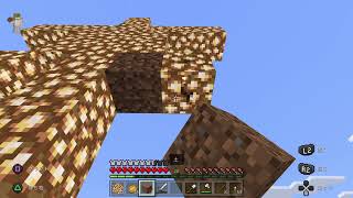 [マイクラ] クリスマスツリーつくる