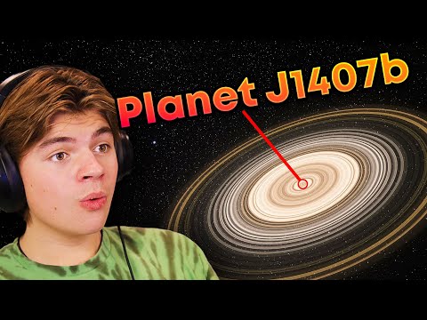 This Planet Has GIANT Rings - SpaceEngine