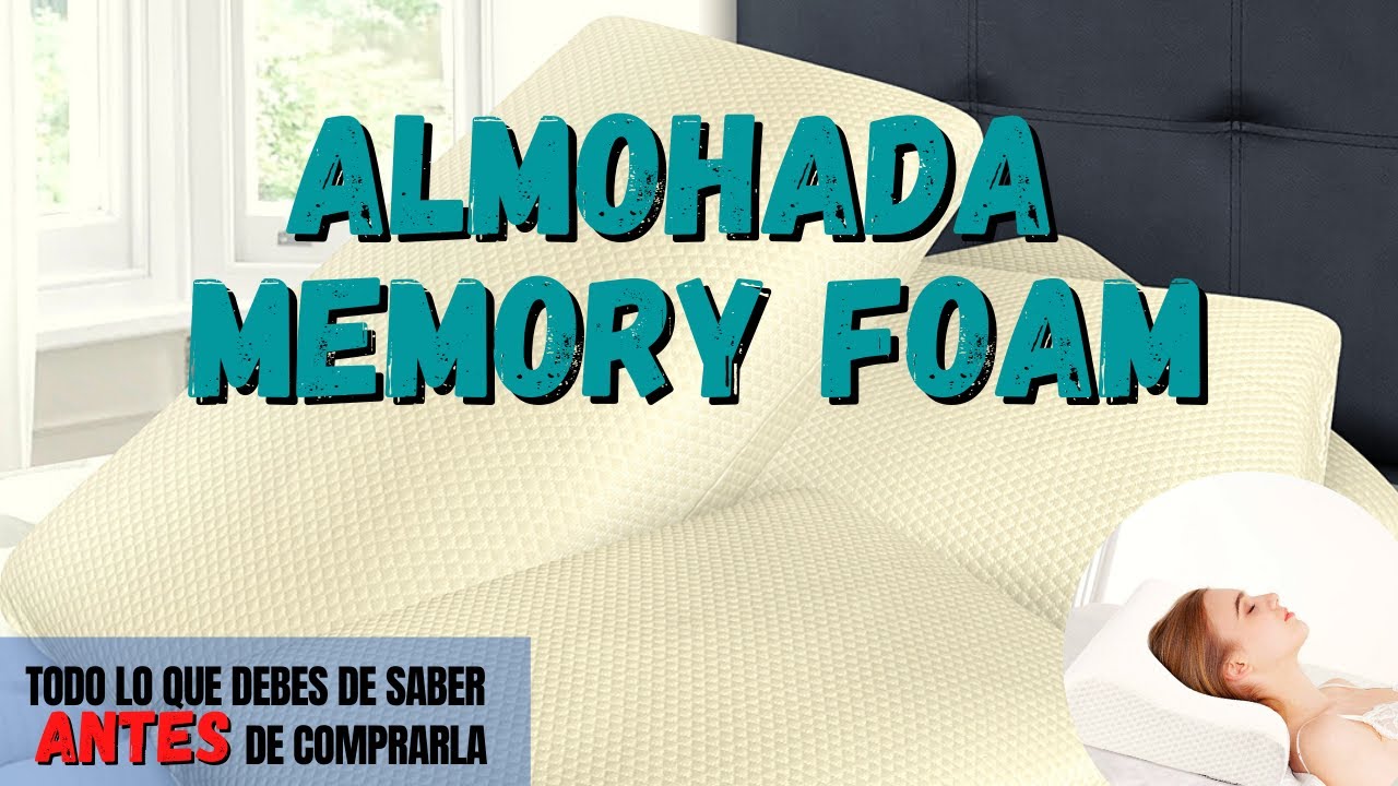 ALMOHADA MEMORY FOAM 😴 Almohada Dreamlab Neck ¿Vale la pena COMPRARLA | Unboxing