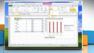 preview picture of video 'How to Delete a PivotTable or PivotChart Report in Microsoft® Excel 2010'