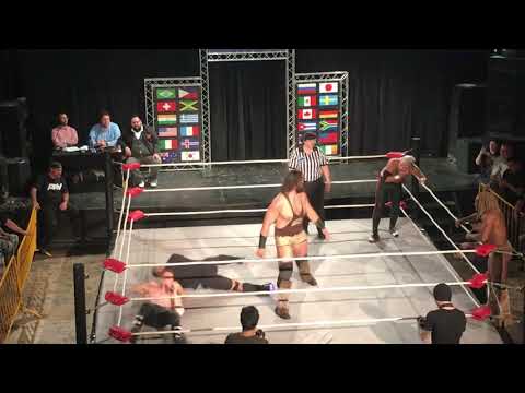 Grizzly Kal Jak and The Flying Lion Marcus Lewis vs The Bad Boys (Slade, teixeira, Delight)