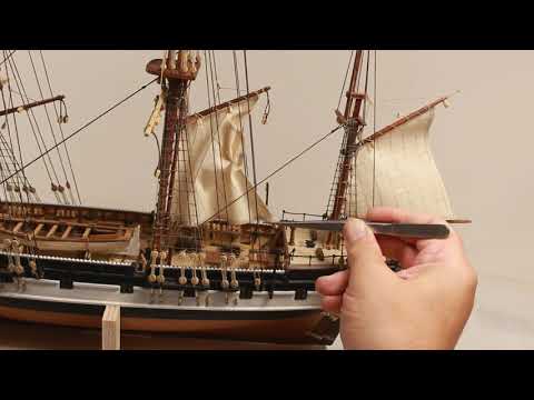 PALOS-122- Como hacer los palos 25. HMS BEAGLE - Modelismo Naval