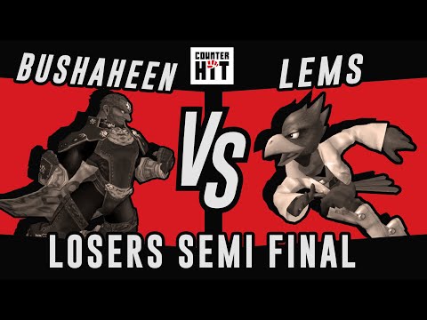 Bushaheen vs Lems | Losers Semi Final | CH Melee (Online) #1 | Ganondorf vs Falco