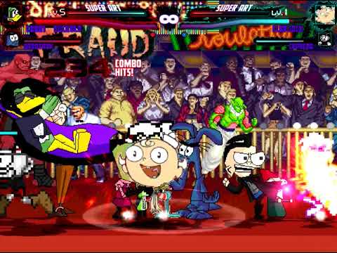 Mugen Request Count Duckula, Aardvark, Zim & Dib vs Flapjack, Cuphead, Crobret & Danny Phantom