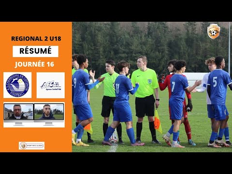 RÉSUMÉ  REGIONAL 2 U18:  AS DE CHERBOURG F. 21  -  AGNEAUX FC 21 (0-1)