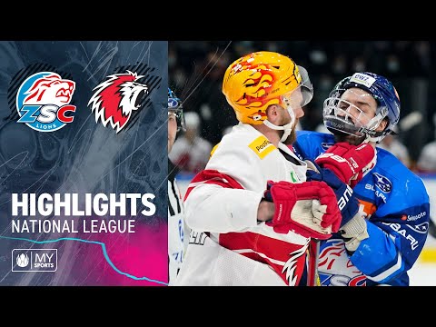 ZSC Lions vs. Lausanne 5:1 — Highlights National League