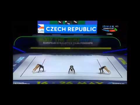 CZECH REPUBLIC - SENIORS TRIO Aerobic Gymnastics European Championships 2019