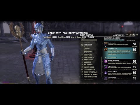 vCR+3 | Veteran Cloudrest HM | Gryphon Heart | Sorcerer Kiter | Medusa // Scalebreaker