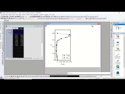 Comparing Experimental vs CFD Results | Data Extraction & Charting with Origin Software - 11
