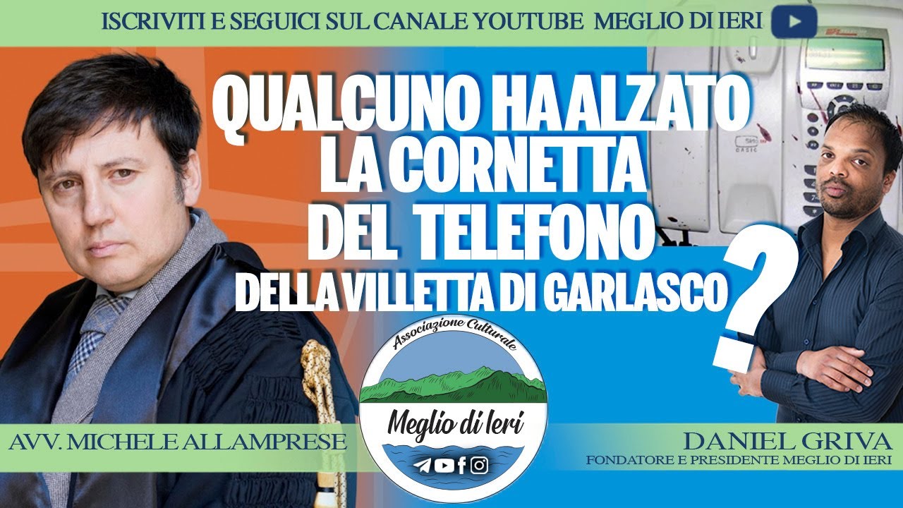 Qualcuno ha alzato la cornetta del telefono della villetta di Garlasco?-MICHELE ALLAMPRESE-Avvocato