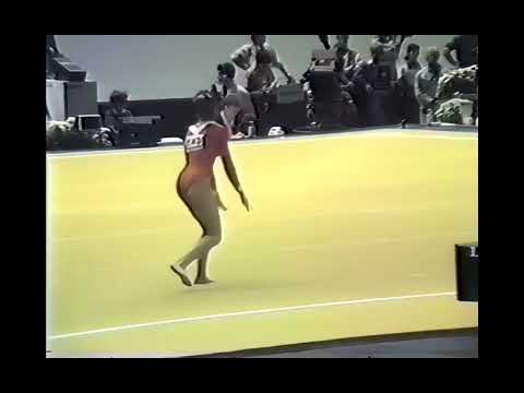 AA 1987 World Championships   Eszter Ovary HUN FX 9 700