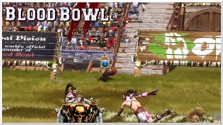 Blood Bowl 2 - Toxic Showboaters - Game 28 - Wood Elves vs. Lizardmen