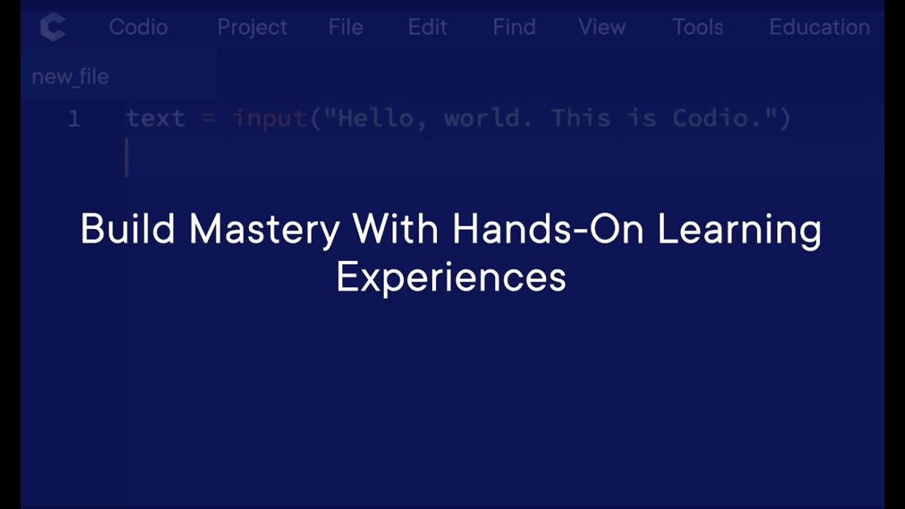 Build Mastery With Hands-On Learning Experiences in Codio