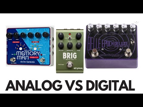 Analog vs Digital Recreations of Analog Delays!