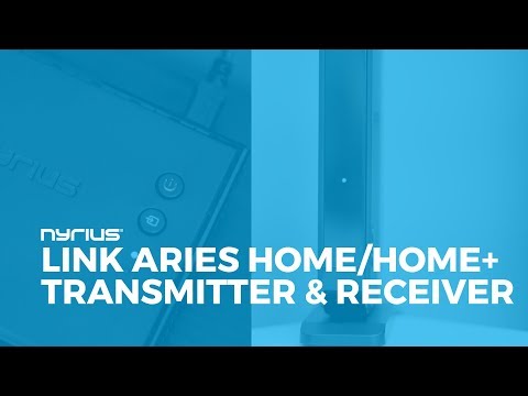 How to Link Your Nyrius Aries Home & Home+ Wireless HDMI Transmitter & Receiver
